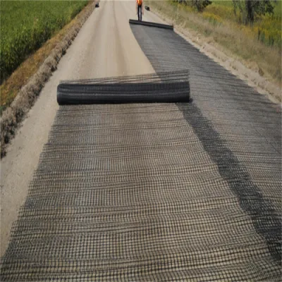 High Intensity Biaxial Glass Fiber Geogrid PP Plastic Biaxial Geogrid for Earth Working