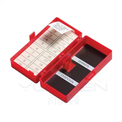 Factory Price Medical Safety Foam Block Magnetic Adhesive Needle Counter