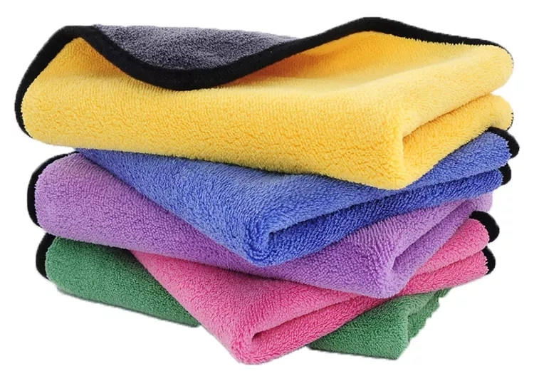 Super Absorbent High Quality Microfiber Coral Car Washing Cleaning Towels