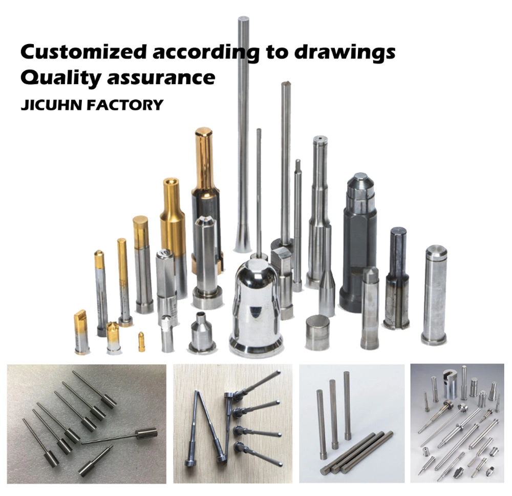 Metal Parts 1.2343 Inlay Core Pins with Tip Processed (Misumi Standard)