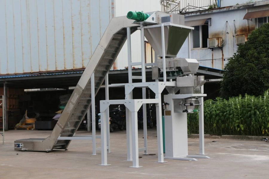 Feeding Device for Betel Palm Packing Scale Machine