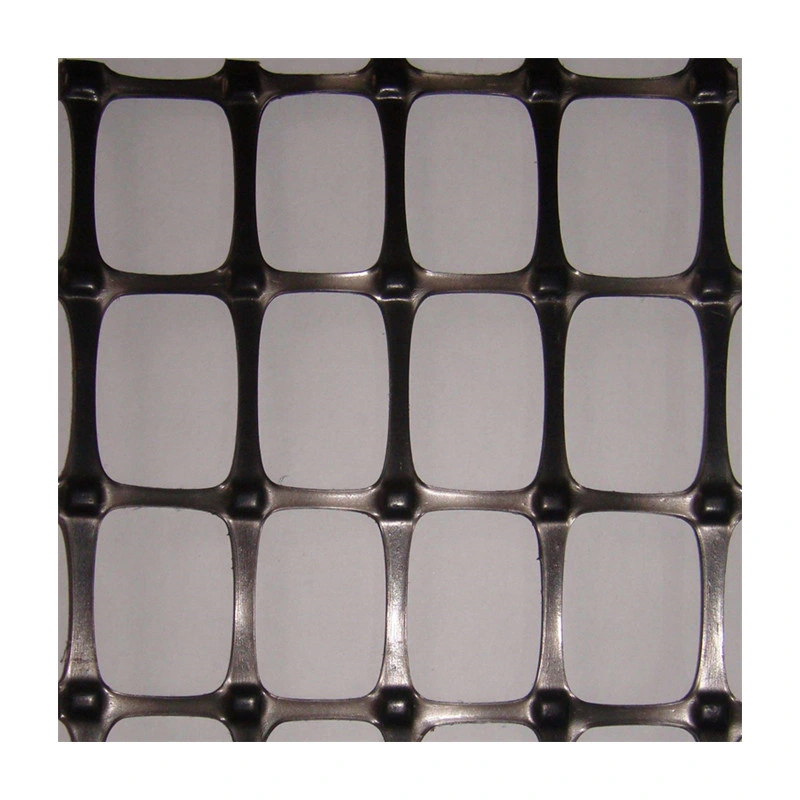 China Plastic Grids Biaxial Geogrid for Road Reinforcement
