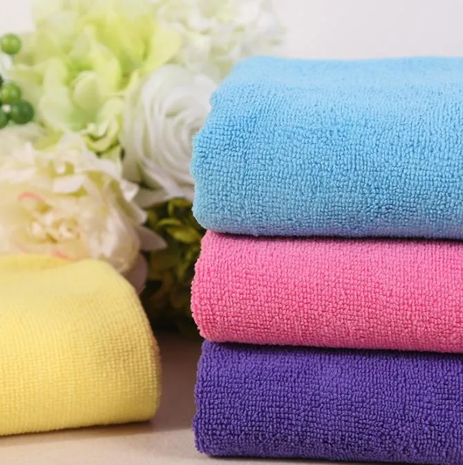Custom Warp Knitting Absorbent Polyester Micro Fiber Terry Fabric for Towel