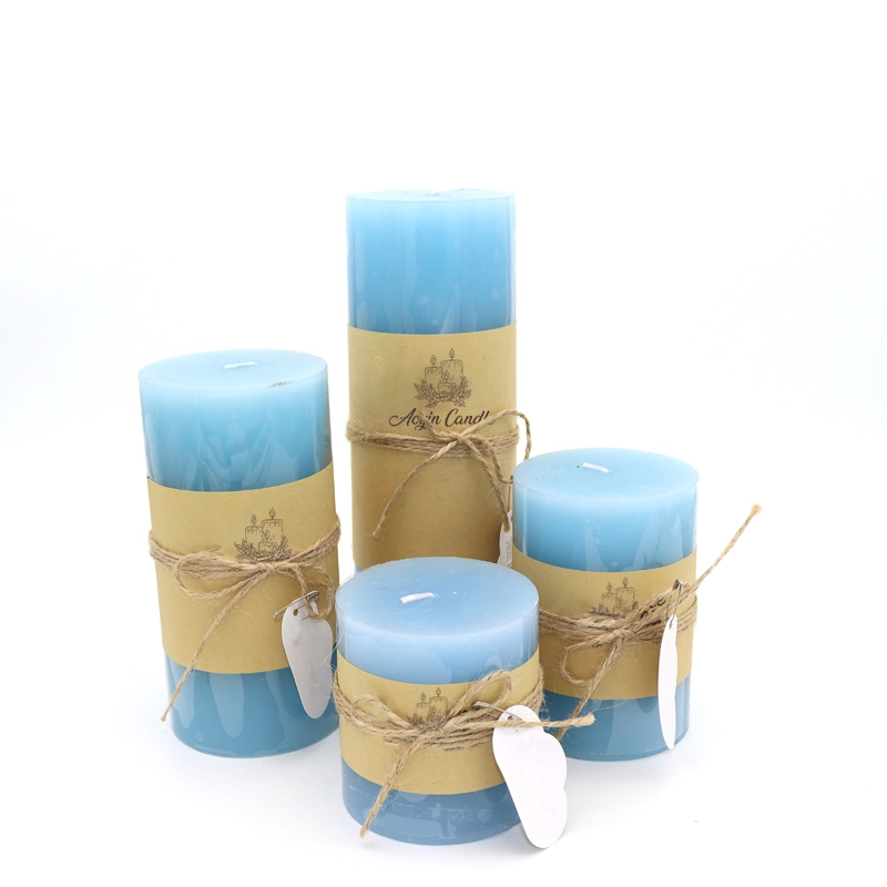 Mini Pillar Tearless Smokeless Candles Wedding Gift Candle