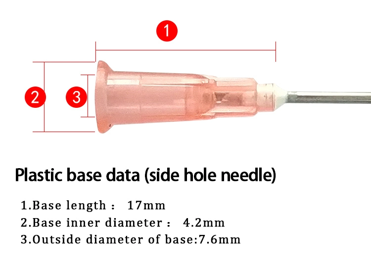 Side Hole Needle Chromatography Injection Needle