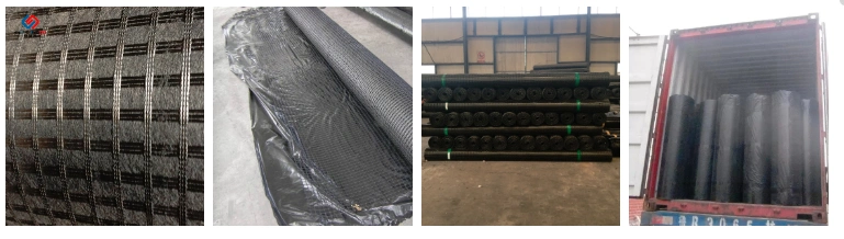 PP Nonwoven Spunbond Geotextile Composite Glass Fiber Polyester Geogrid