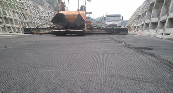 Customized 15--45kn Durable PP Biaxial Geogrid for Steep Slop Projects