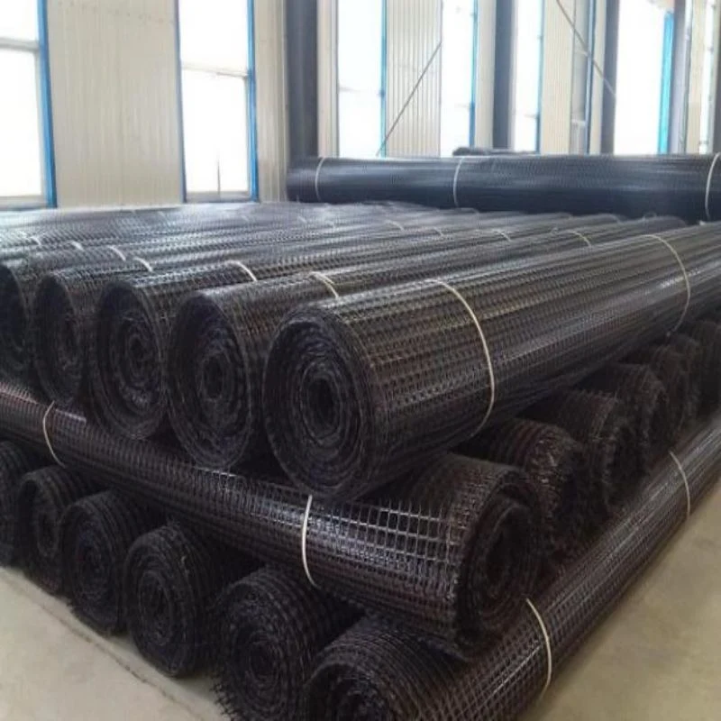 Construction Materials for Airport with Warp Knitting Geogrid