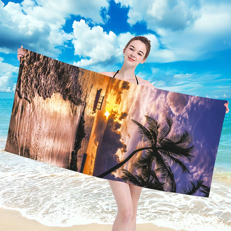 2022 New Design Women Beach Towel Polyester Amazon Hot Selling Mandala Serviette Microfiber Travel Beach Towel