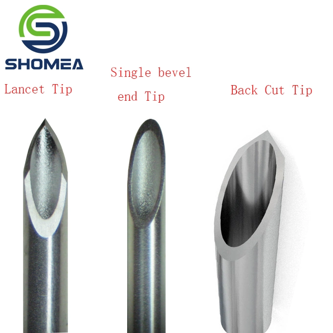 Shomea Customized Electrolytic Polishing Thin Wall Stainless Steel EDM Slot Needles