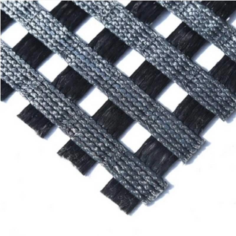 Dezhou Construction Materials for Airport with Warp Knitting Geogrid