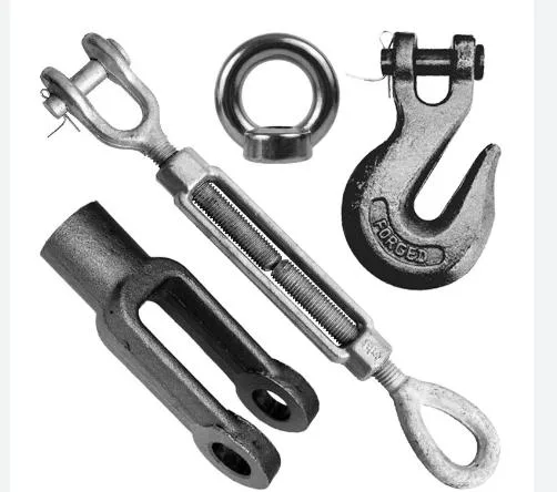 Rigging Hardware Forged Chain Fitting Double Clevis Link Safety Clamp Safety Hook for Boat