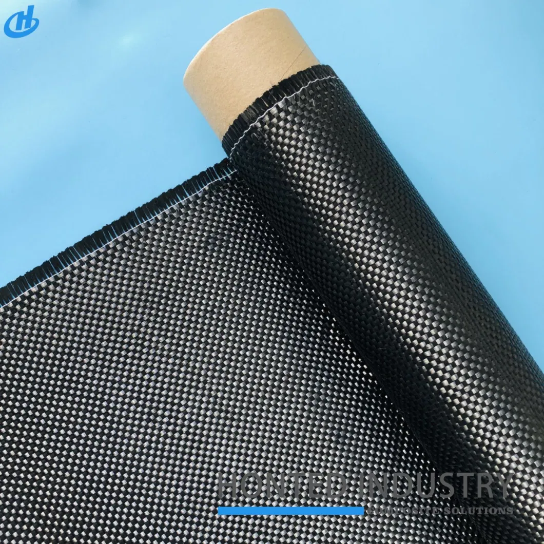 80G/M2-1200G/M2 Boat Marine Car Carbon Fiber 1K 6K 12K with Plain, Twill, Multi Axial Weave Carbon Fabric, 10cm-127cm Customized Size