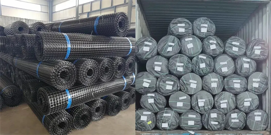 20kn 25 Kn 30kn Composite PP Biaxial Geogrid for Road Construction
