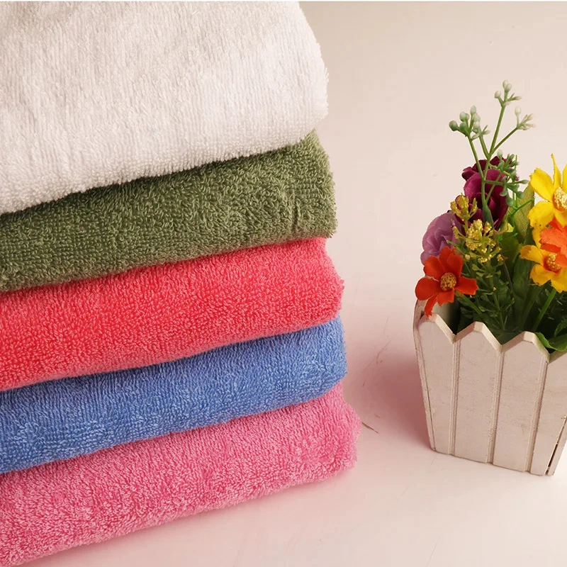 Heavy 100% Cotton Loop Terry Cloth Fabric for Bath Robes Towel