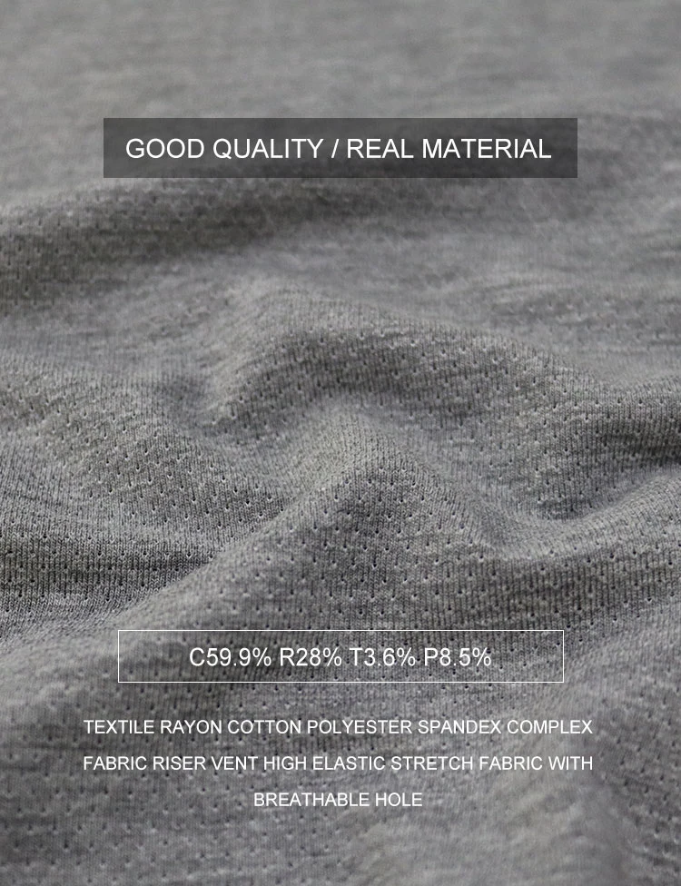 Textile Rayon Cotton Polyester Spandex Complex Riser Vent Elastic Fabric