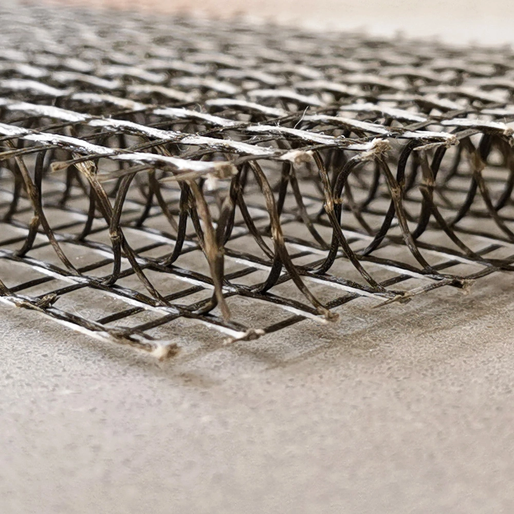 3D Basalt Fiber Mesh Inside Core for Construction