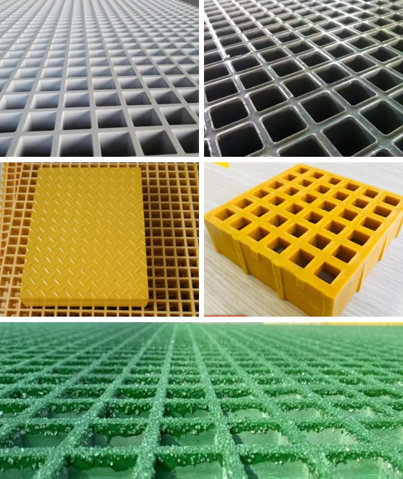 High Strength Low Price Glass Fiber Reinforced Plastic Grille for Walkway