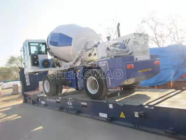 2m3 3m3 4m3 5m3 Mini Concrete Mixer Self Loading Concrete Mixer