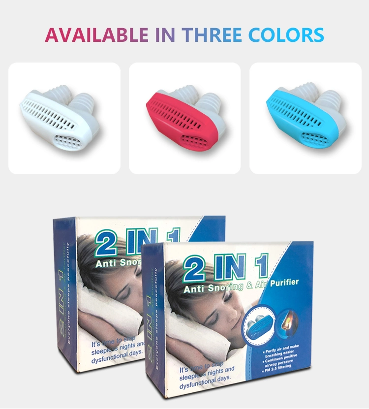 New Product Anti Snoring Clip Device and Air Purifier