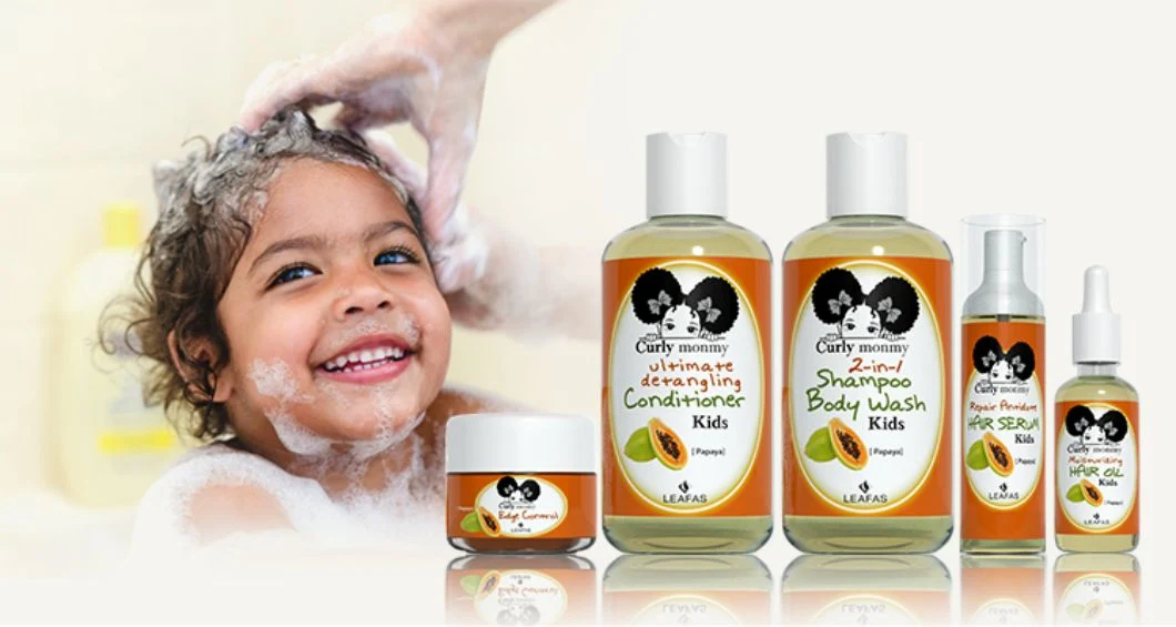 Private Label Baby Care Hair Products Tearless Formula for Kid Shampoo Body 2 in 1 Bady Care