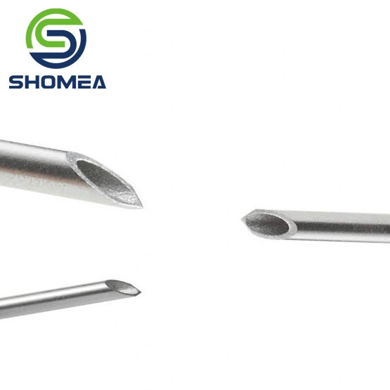 Shomea Customized 3-Sided Stainless Steel Lancet Needle with Slot