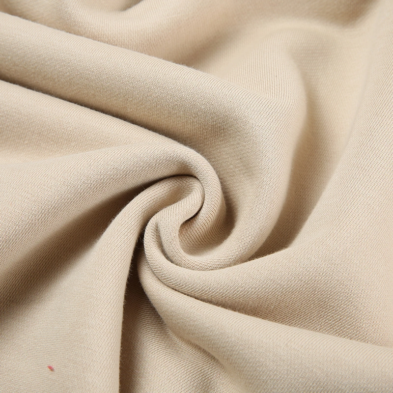 New Fashion Design Thick Polyester Cotton Fleece Fabric Textiles Knitting Fabric