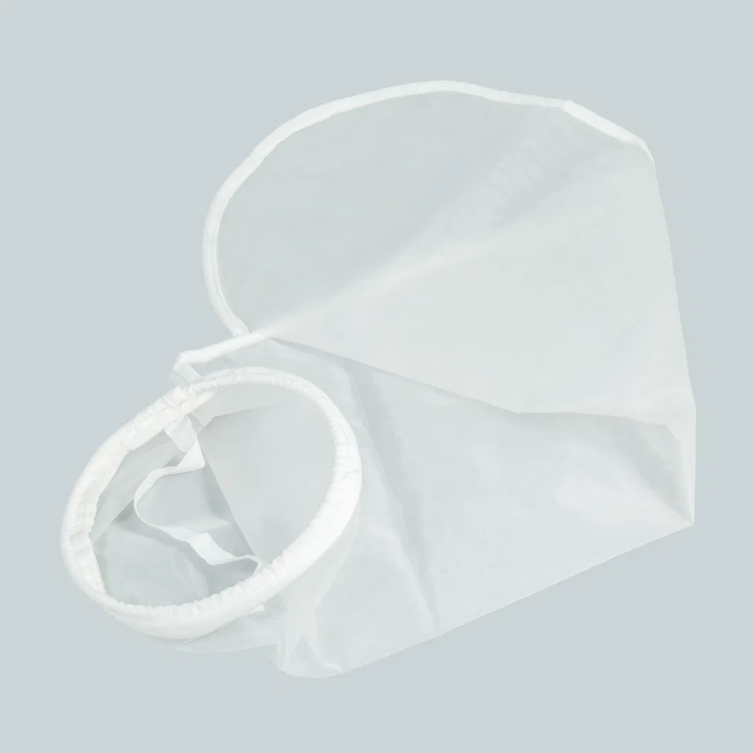 Liquid Filter Bag Filter Cloth with Stainless Rings