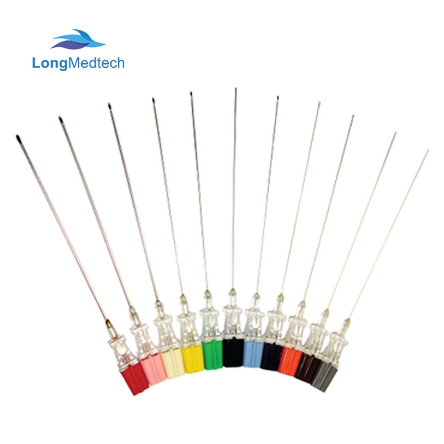 Disposable Spinal Anesthesia Needle with Quincke Type and Pencil Type