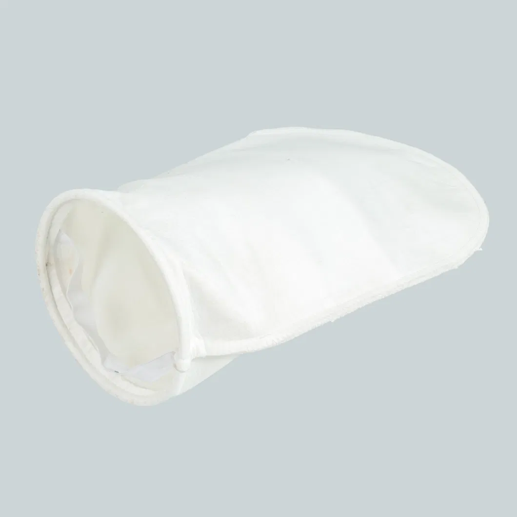 Liquid Filter Bag Filter Cloth with Stainless Rings