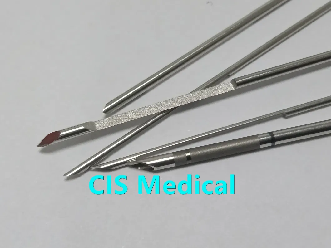 Disposable Stainless Steel Core Tissue Sampling Custom Biopsy Puncture Needle for Hospital