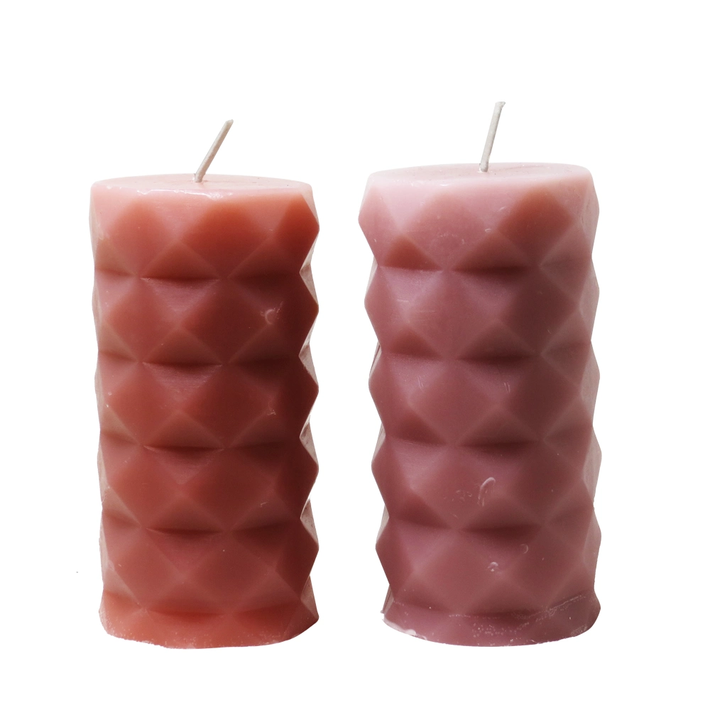 Mini Pillar Tearless Smokeless Candles Wedding Gift Candle