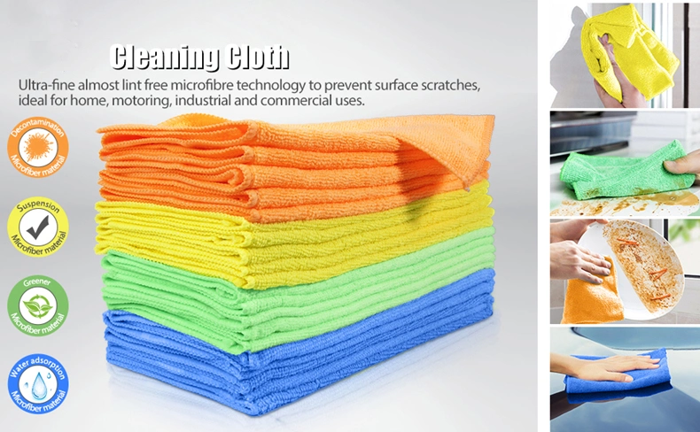 Microfiber Warp Multifunctional Cleaning Daily Household Kitchen Wipe Towel