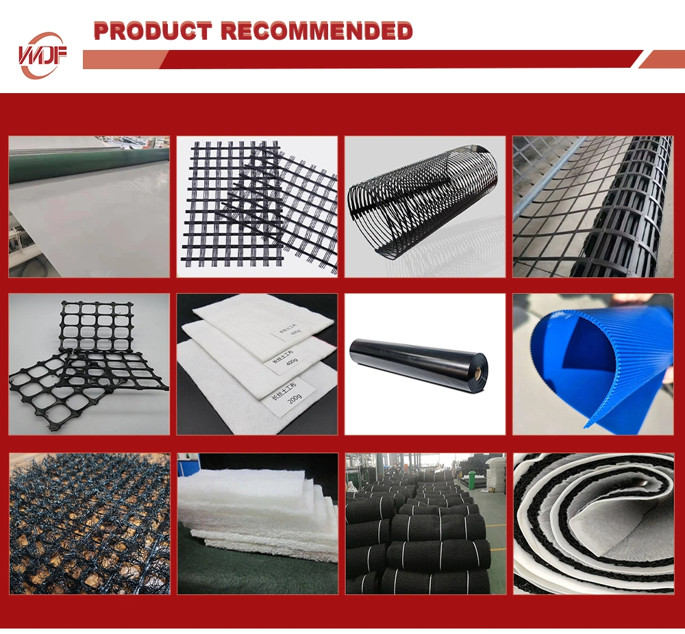 125kn/M Geo Fiber Glass Grid for Road Reinforcement