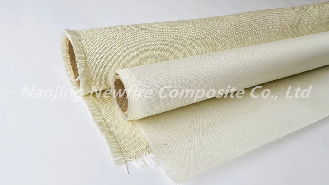 Excellent Tensile Strength Vermiculite Coated Texturized Glass Fabric Industrial Fire/Flame Retardant Heat Resistant Cloth