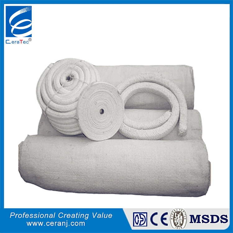 Large Industrial Heat Insulation Fire Protection CT Ceramic Fiber Cloth