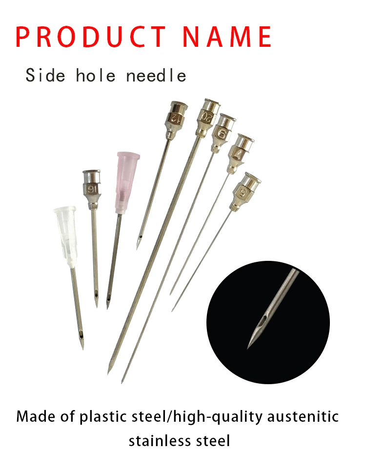 Side Hole Needle Chromatography Injection Needle