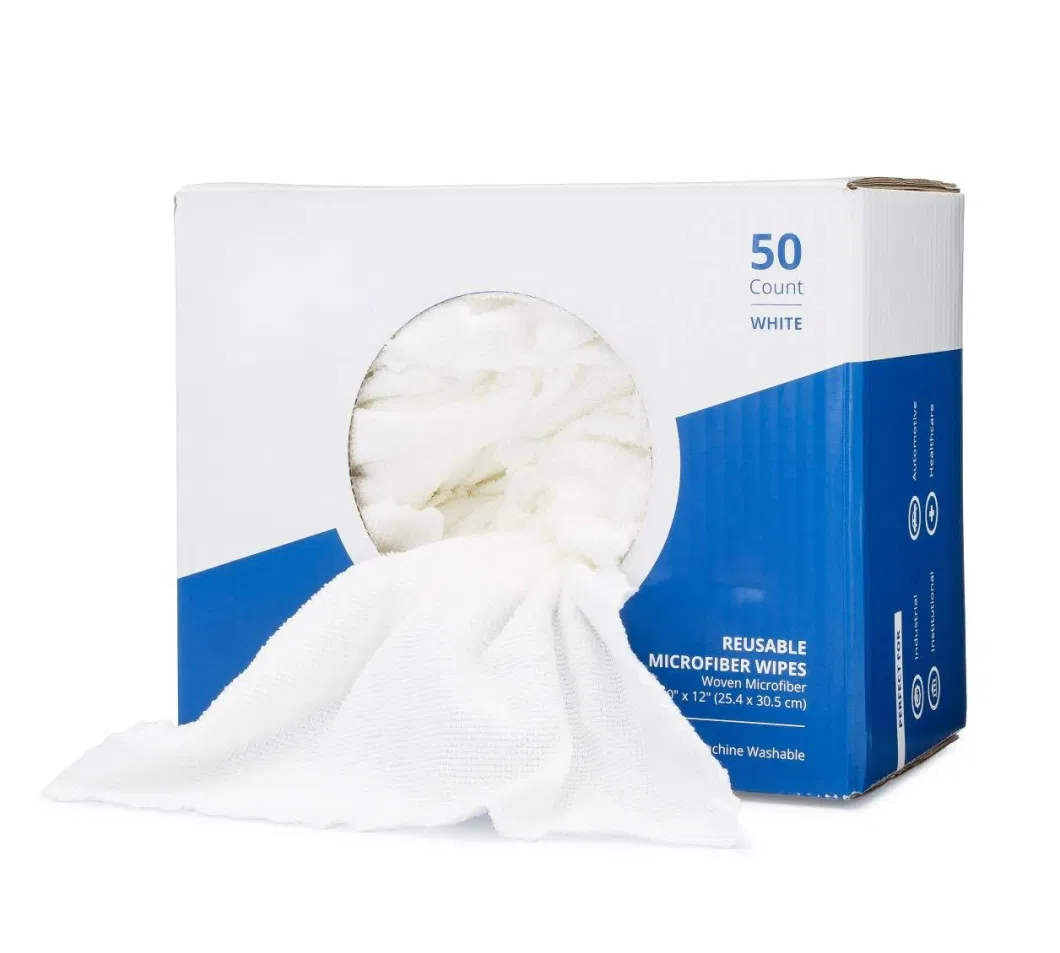 Dust Disposable Reusable Wipes Microfiber Rags Cleaning-Edgeless Terry Towels