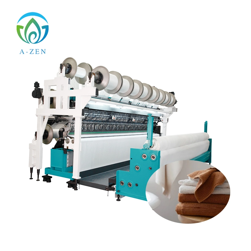 High Speed Terry Warp Knitting Machine for Microfiber Cleaning Terry Towel