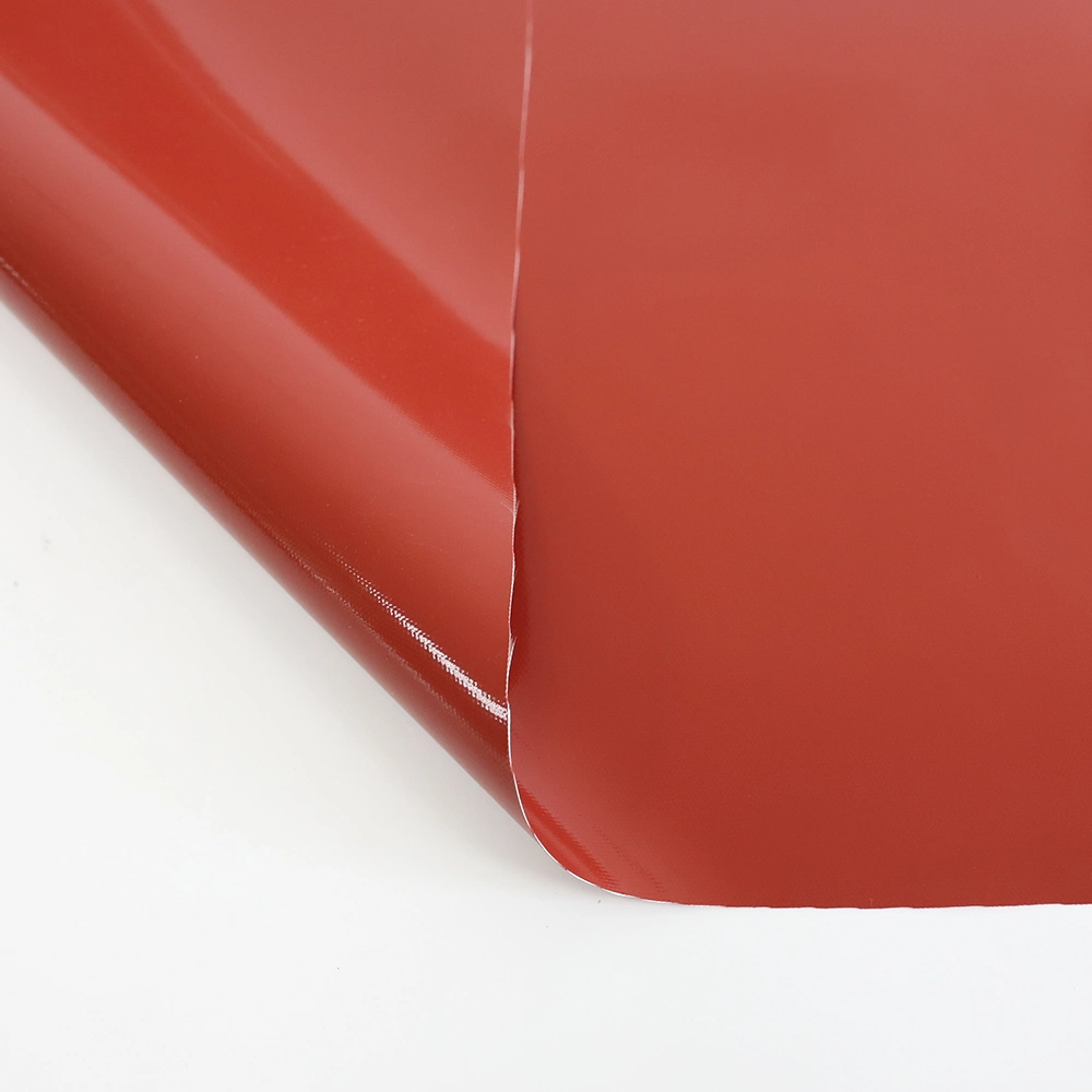 Heat Resistance Silicone Rubber Glass Fiber Cloth Fabric for Thermal Insulation