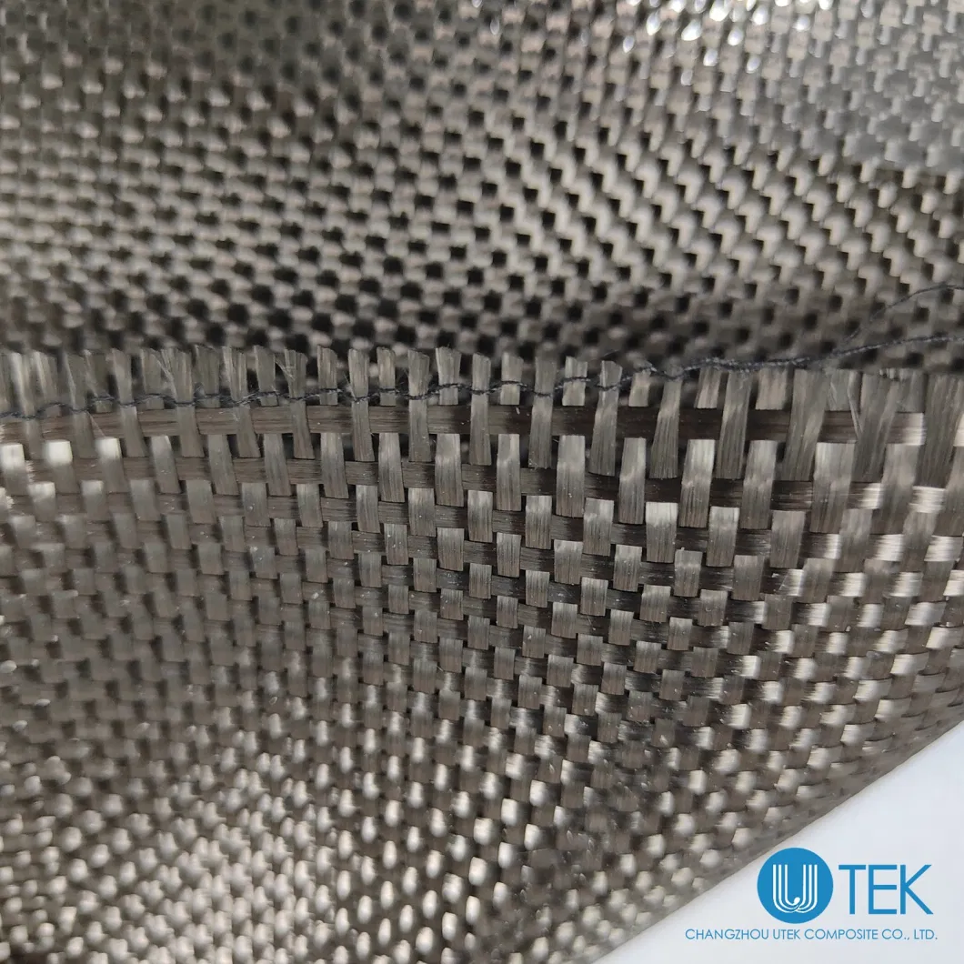12K 300/400g Biaxial 0/90 Degree Carbon Fibre Cloth for Automative