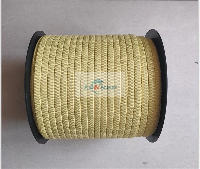 Aramid Kevlar Fiber Sling Wear-Resistant Crane Sling Forklift 5t Flat 5t Industrial Lifting Sling