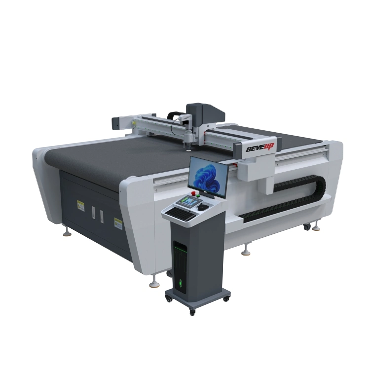 Automatic CNC Leather Fabric Cloth Fiberglass Carbon Fiber Prepreg Cutter Machine with Oscillation Cutting Knife