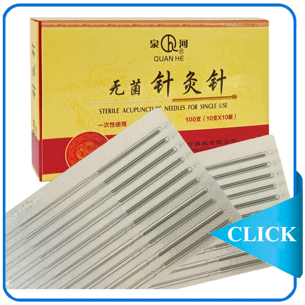 Chinese Traditional Disposable Wholesale Acupuncture Dry Needle Single Use with Guide Tube