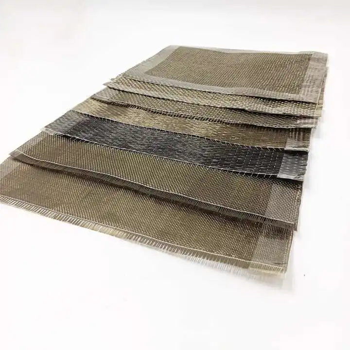 Hot Selling Custom Basalt Fiber Cloth Reinforced Composite Heat Insulation Unidirectional Basalt Fabric Coated Basalt Fiber Cloth