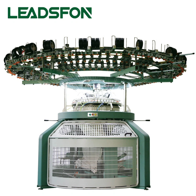 Leadsfon Productive Fabric Single Jersey Plain and Terry Socks Making Machine