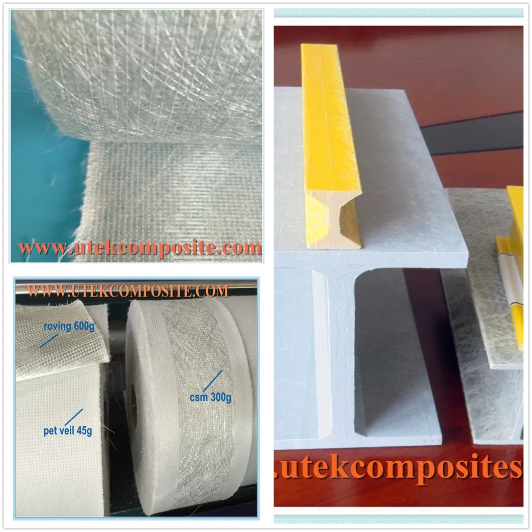Fiberglass Complex Fabric with Polyester Veil for Aging Resistance