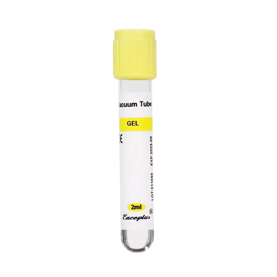 Siny Made in China Disposable Vacuum Blood Collection Tube with Gel