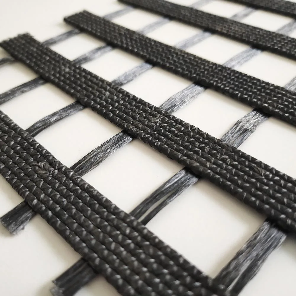 Free Sample Techgrid Polyester Uniaxial Geogrid Techfab Polyester Geogrid