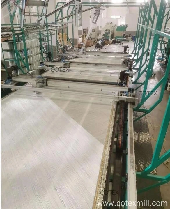 Warp Knitting Machine for Multi-Axial Fabric Production